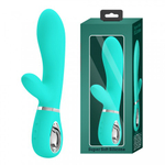 Вибратор-кролик Thomas Super Soft (20 см) бирюзовый