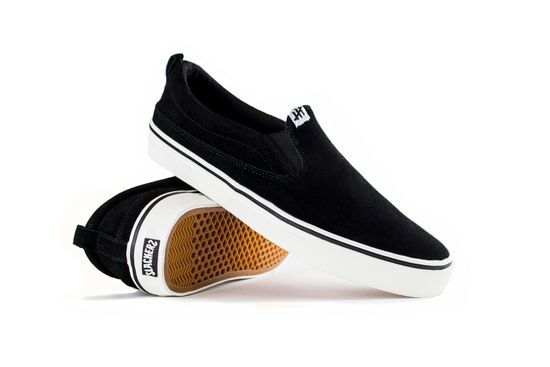 Кеды Slackers THE RAT black/white