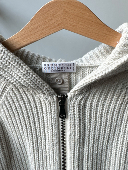 Вязаный кардиган из шерсти и кашемира Brunello Cucinelli, 116