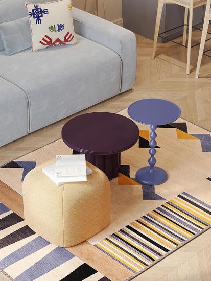 Столик приставной fluid, D38 см, сумерки