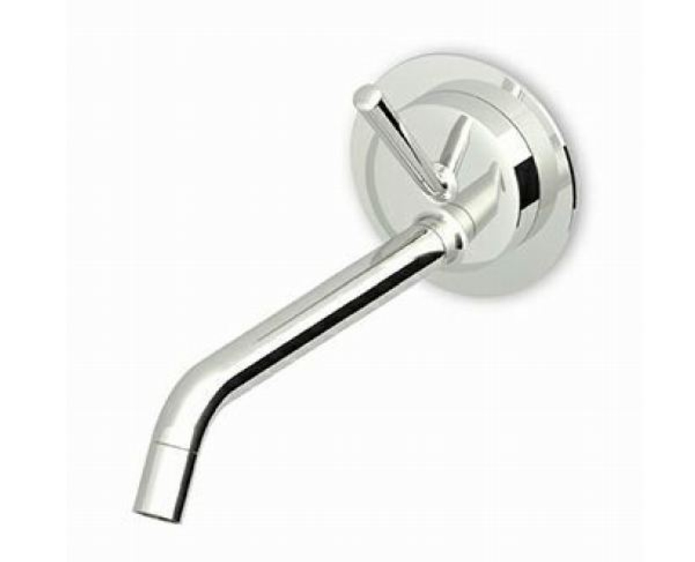 Смеситель для раковины Zucchetti Isystick настенный, встраиваемый, без скрытой части, длина излива 215 мм, хром ZP1617