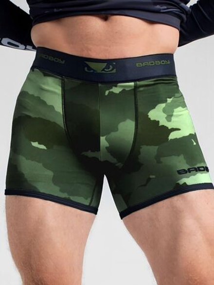 Плавки/Боксеры мужские Bad Boy зеленый камуфляж