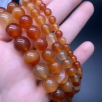 11452-3гр Сердолик шар огранка 3 мм, 38 см