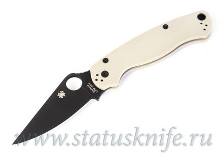 Нож Spyderco C81GPTNBK2 Paramilitary 2 CPM-20CV Tan G-10