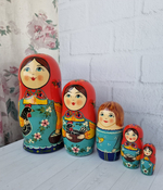 Матрешка "с курочкой" традиция 5мест