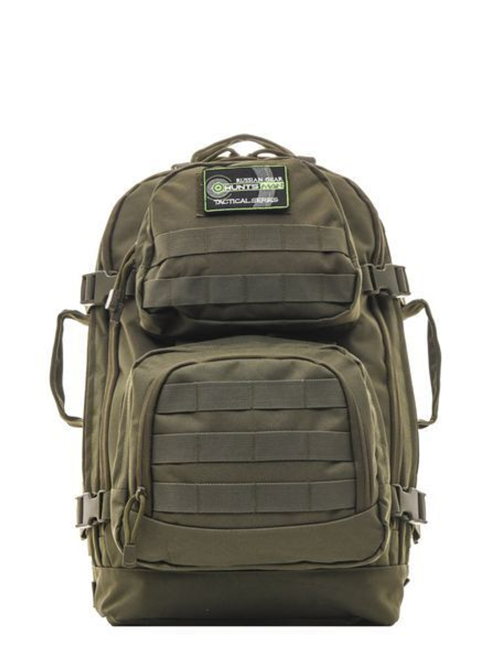 Тактический рюкзак HUNTSMAN RU 880, 40 л, ткань Оксфорд, Черный