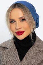 Чалма с резинкой (пепельно-синяя) ЧР3-23М LT Collection