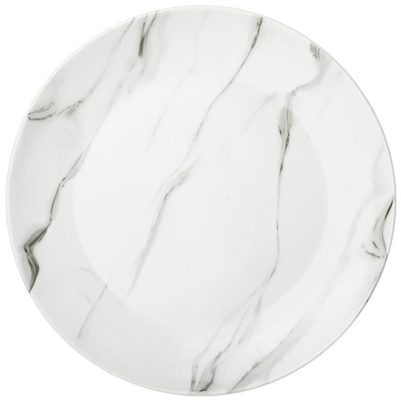 ТАРЕЛКА ОБЕДЕННАЯ LEFARD BIANCO MARBLE 25,5СМ (МАЛ. УП. = 4ШТ)