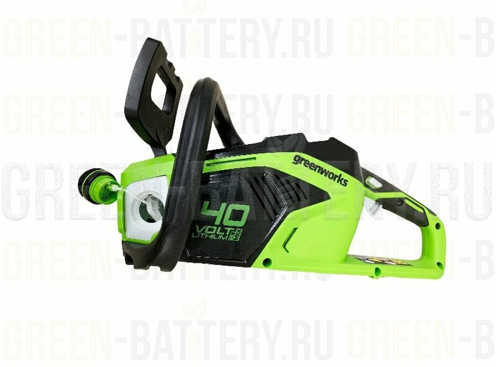 Цепная пила аккумуляторная GreenWorks GD40CS15, 40V, 35 см, бесщеточная, 1,5 КВТ, без АКБ и ЗУ (2005707)