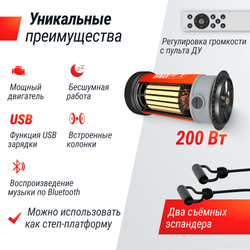 Виброплатформа UNIX Fit Edge 2D Grey