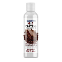 Массажный гель 4в1 с ароматом шоколада Swiss Navy Playful Flavors Chocolate Sensation 29,5мл
