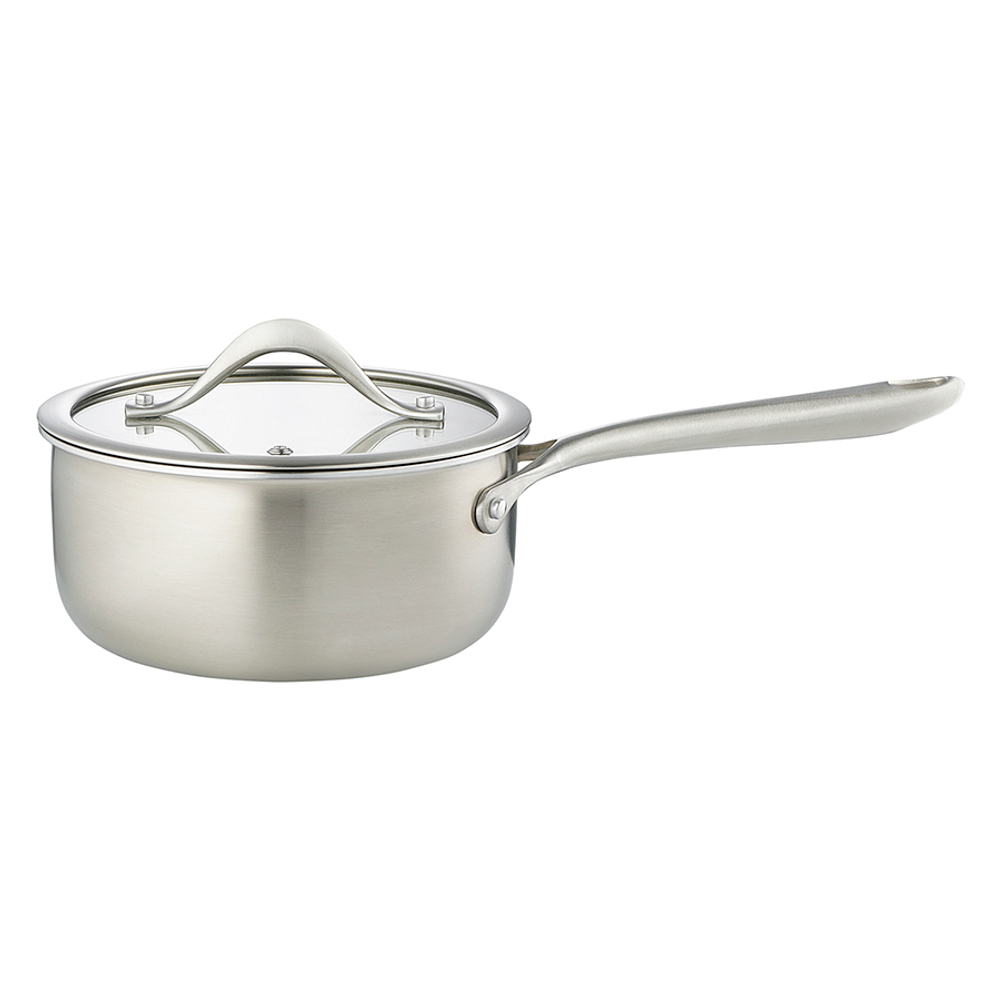 Ковш с крышкой 3ply etalon, D18 см, 1,9 л