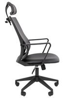 Офисное кресло CHAIRMAN 545 с подголовником, экокожа