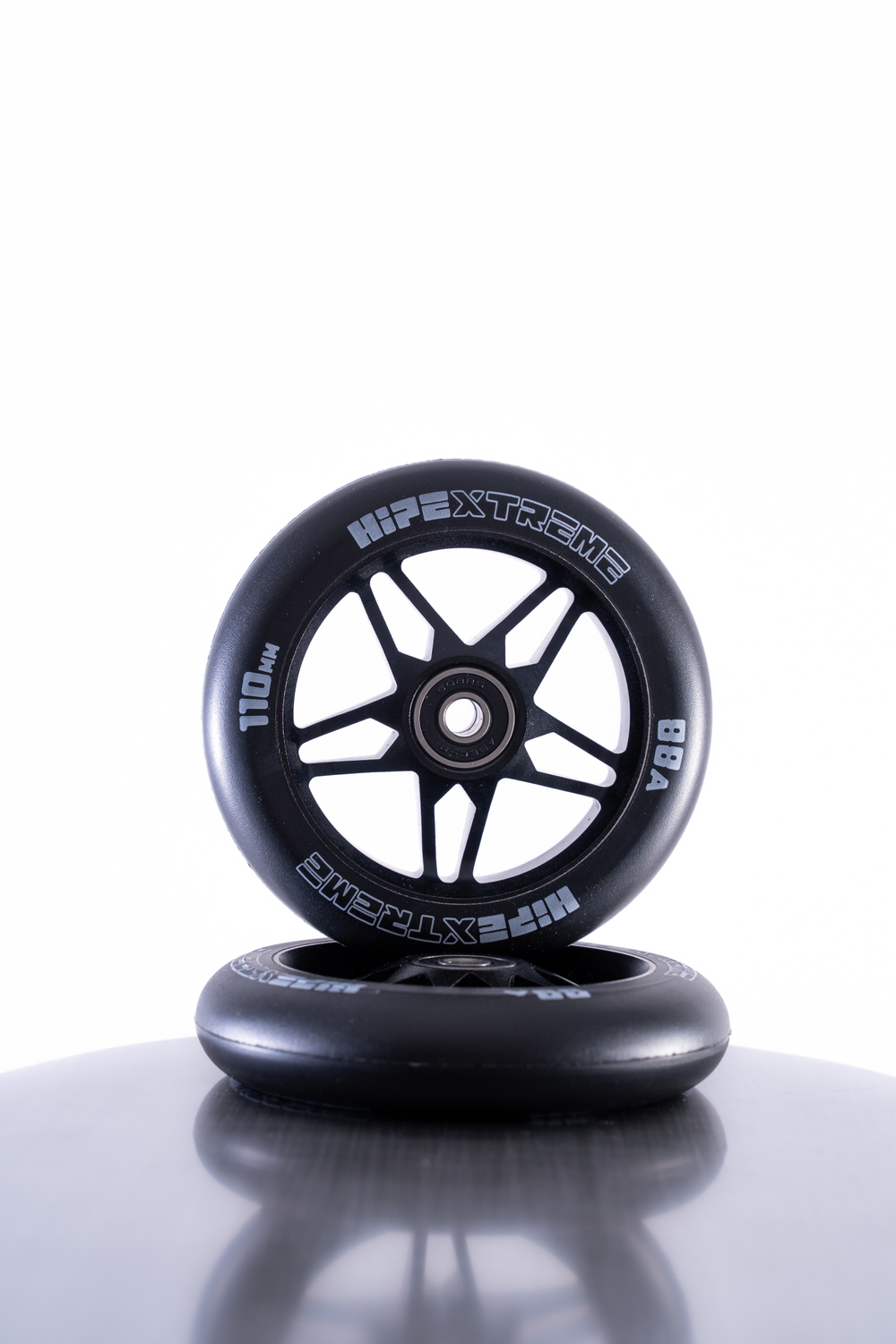 Набор колес HIPExtreme H3 110*24 мм, черный/черный