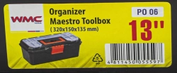 Ящик пластмассовый 13'', 320x150x135мм WMC TOOLS WMC-PO.06