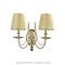 Бра Crystal Lux Victoria AP2 Gold/Amber