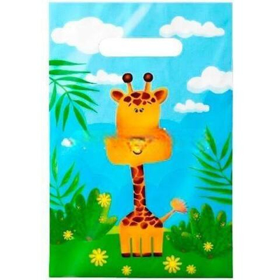 Пакет с прорубной ручкой ПВД 20х30 (30 мкм) "Лимпопо" (100/2000 шт.) Интерпак