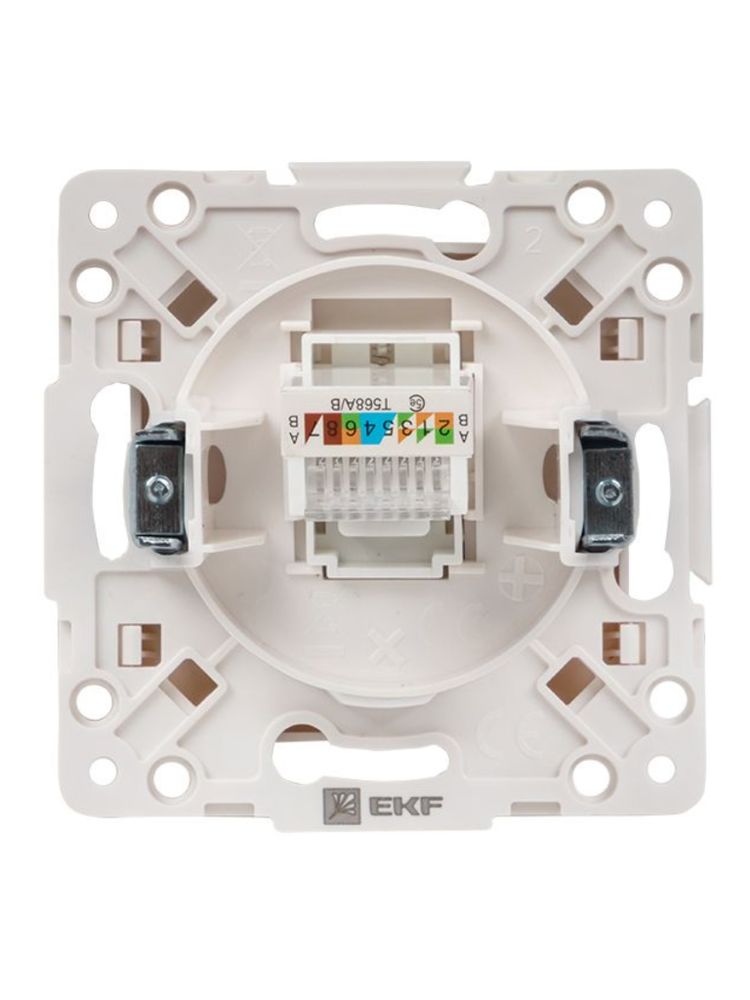Механизм розетки RJ-45 EKF Стокгольм 1 EYK01-035-10