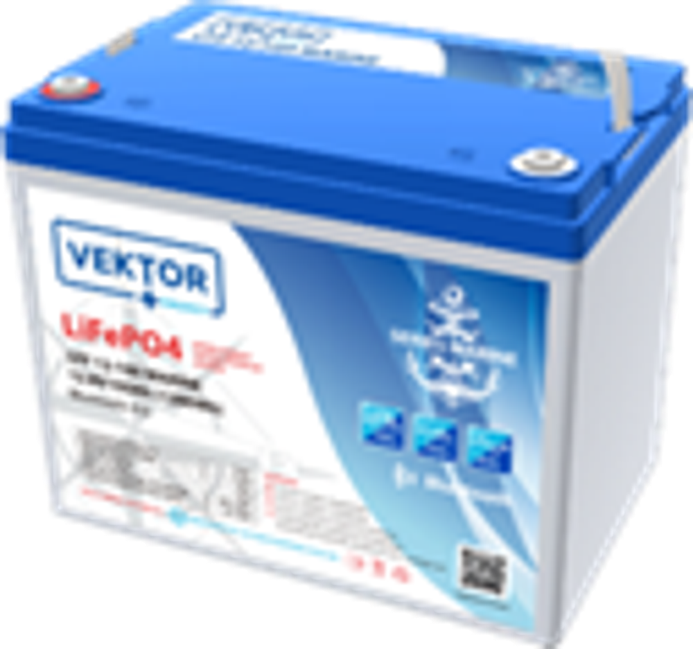 LFP 12,8-100 MARINE Series Smart BMS 100A (Bluetooth 4.0)