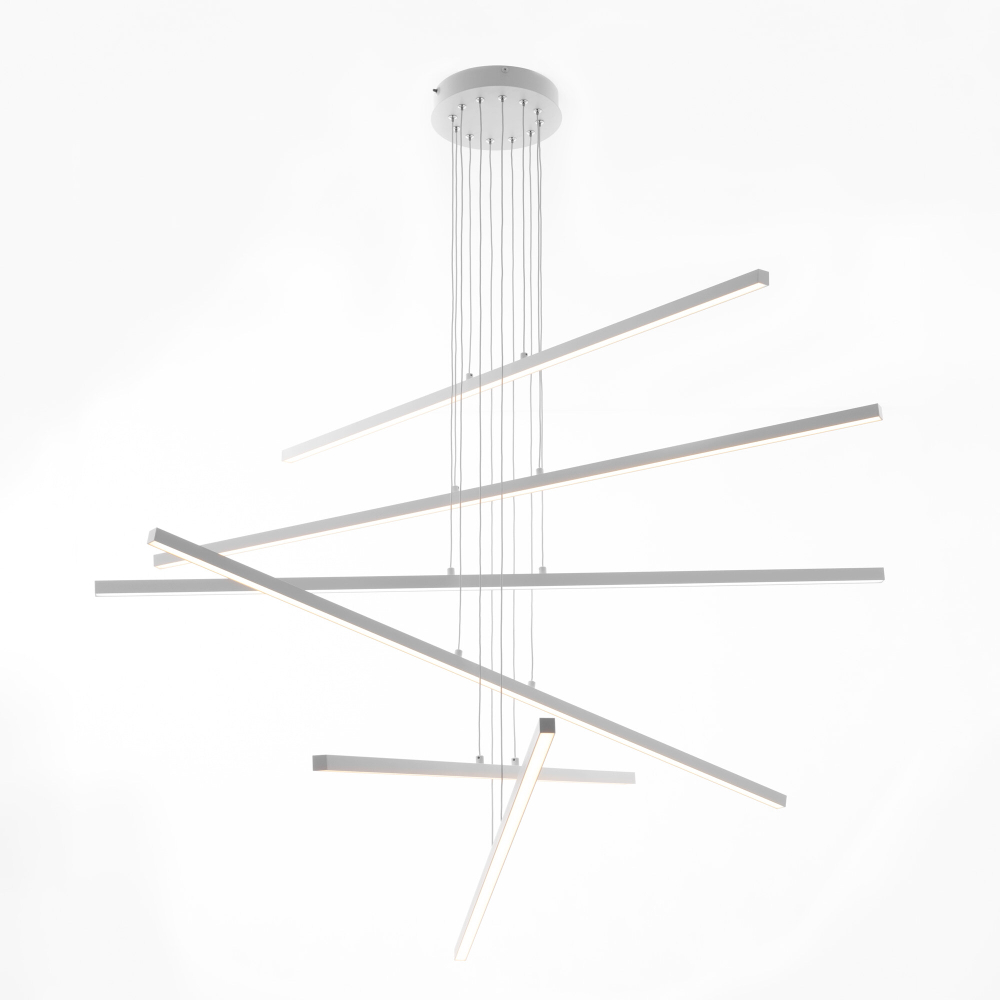 Citilux Стиг CL203260 LED Люстра подвесная с пультом Белая