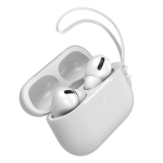 Чехол для Apple AirPods Pro Baseus Let''s go Jelly Lanyard Case - White