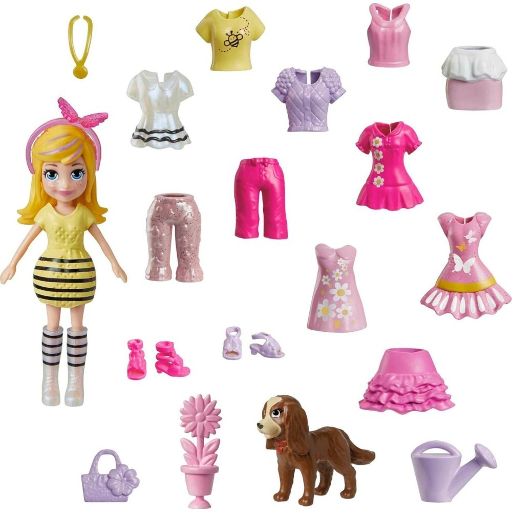 Polly Pocket - Модный набор с куклой и аксессуарами HKV89