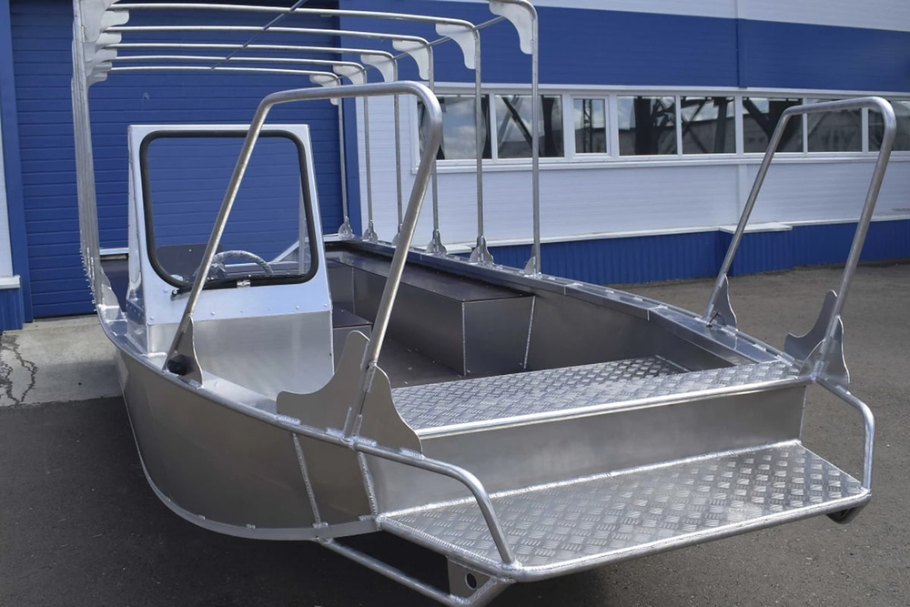 Катер-лодка алюминиевая WYATBOAT-600