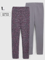 Комплект леггинсы для девочки, 2шт