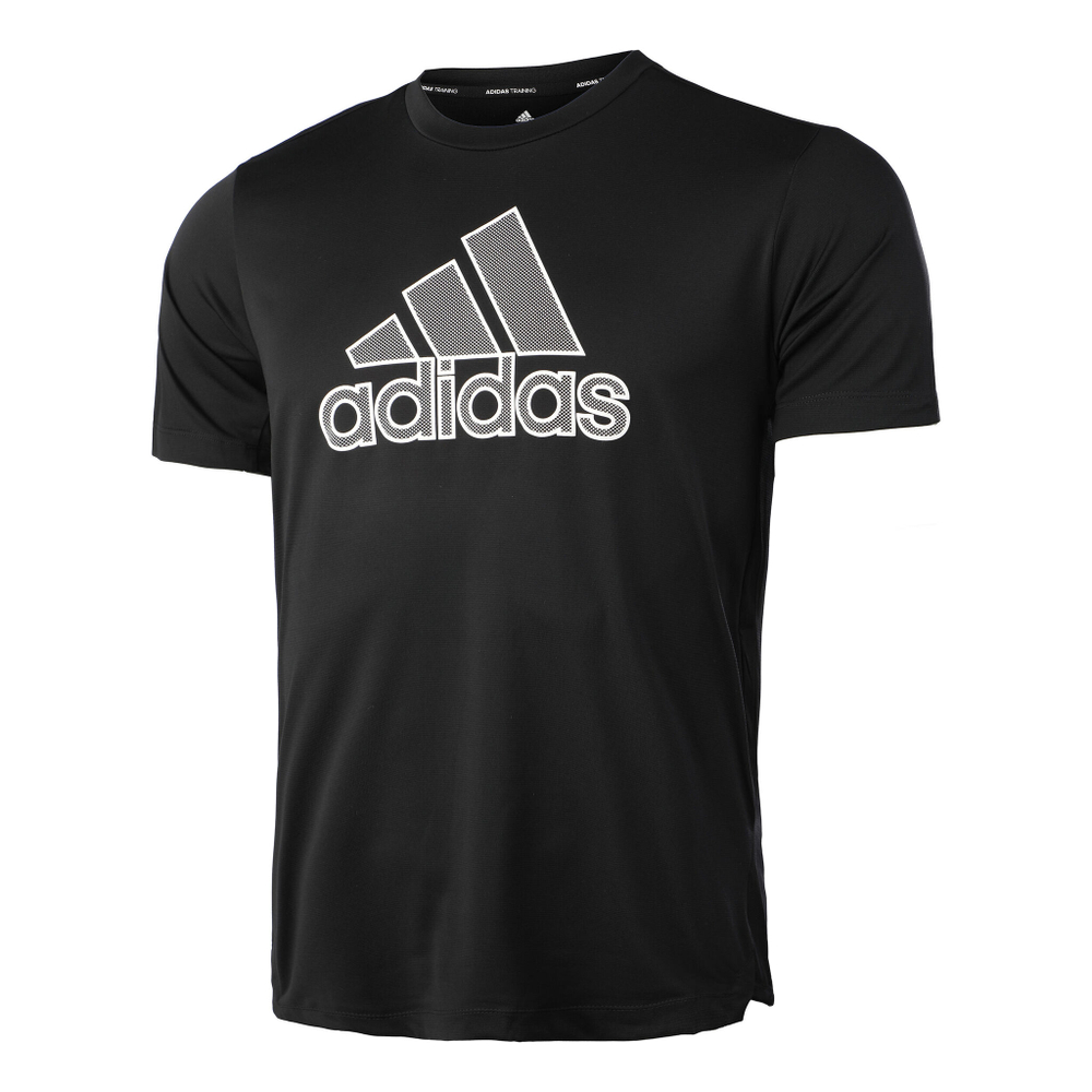Мужское теннисное поло adidas BOS Primeblue T-Shirt Men - Black