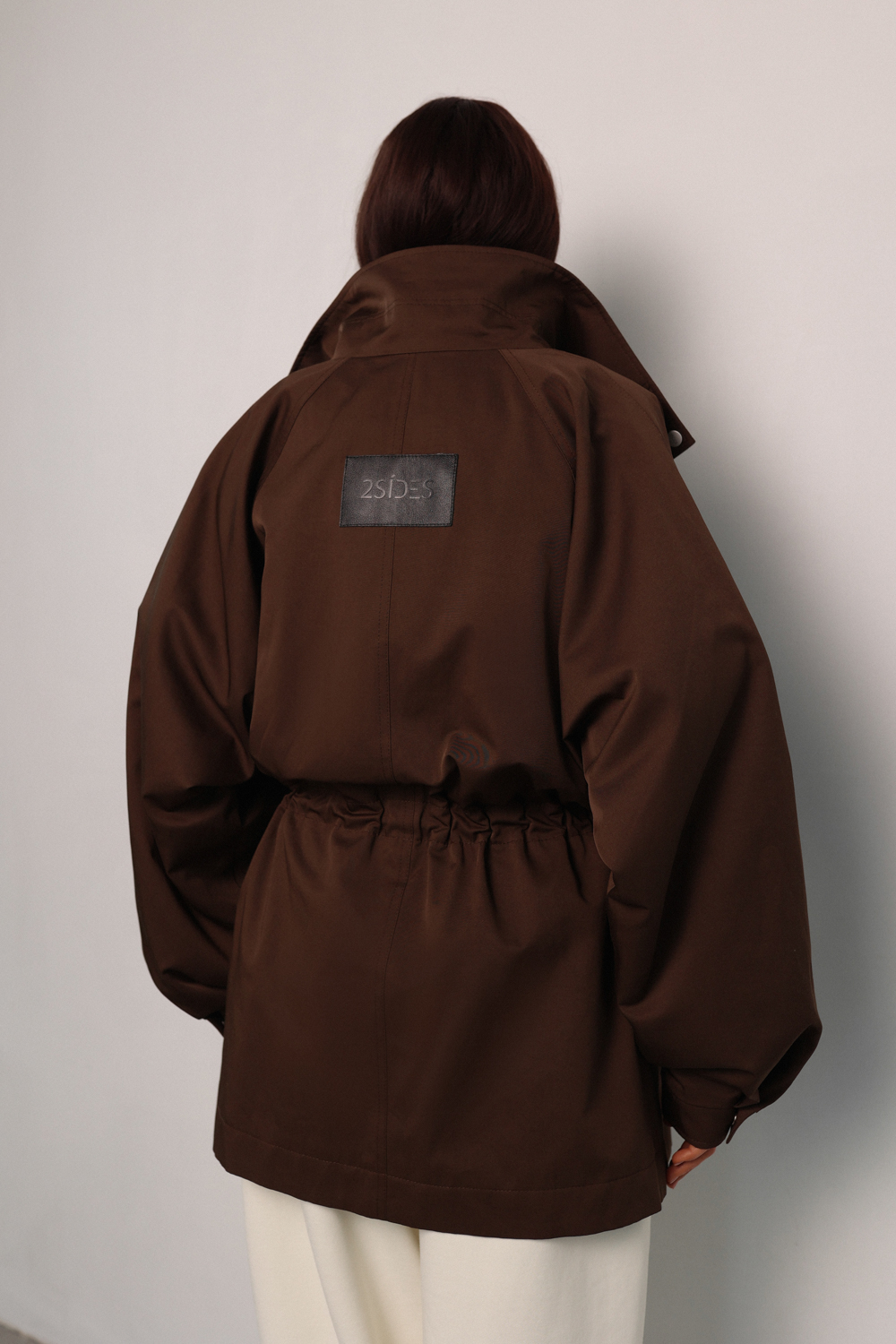 Тренч - парка шоколадная