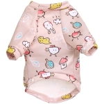 Кофта - толстовка для мелких пород собак «BRO Style», принт птички, р 2XL