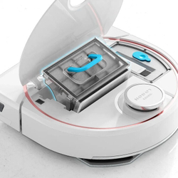 Робот-пылесос HOBOT LEGEE-D7, 20 Вт, сухая/влажная уборка, 0.5/0.32 л, бело-розовый