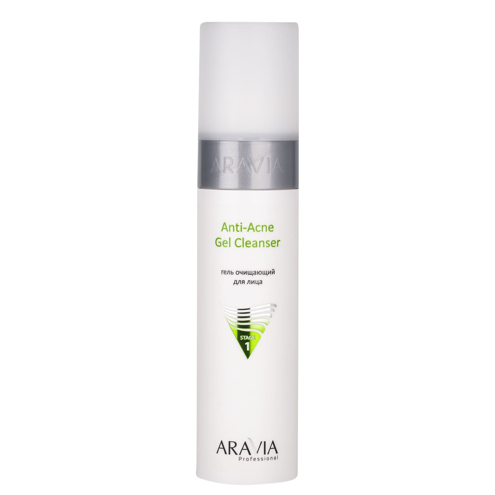 Aravia Professional Гель для лица Anti-Acne Gel Cleanser, очищающий, для жирной и проблемной кожи, 250 мл