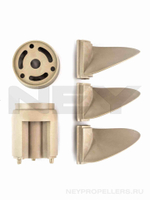 Винт композитный для Tohatsu 9.9-20, 3x9-1/4"x9"