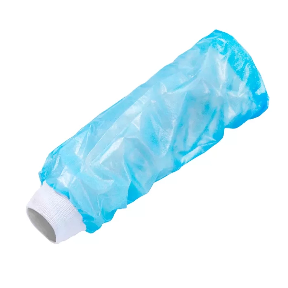 Нарукавники нестерильные на манжете ламинированный спанбонд плотность 40 10 пар