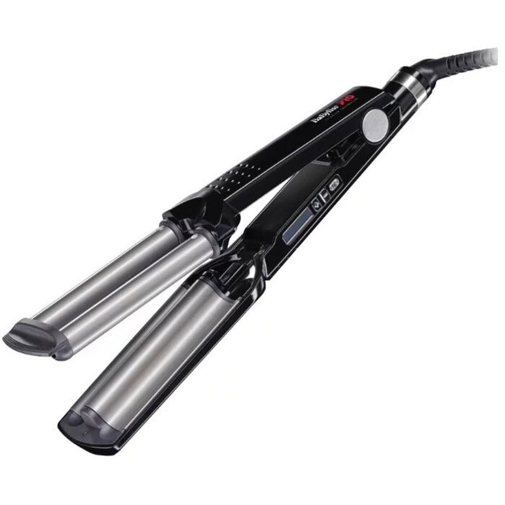 Плойка babyliss. Щипцы BABYLISSPRO bab2369tte. Щипцы BABYLISSPRO bab2369tte черный. Плойка тройная волна BABYLISS Pro bab2369tte. Плойка BABYLISS Pro bab2369tte.