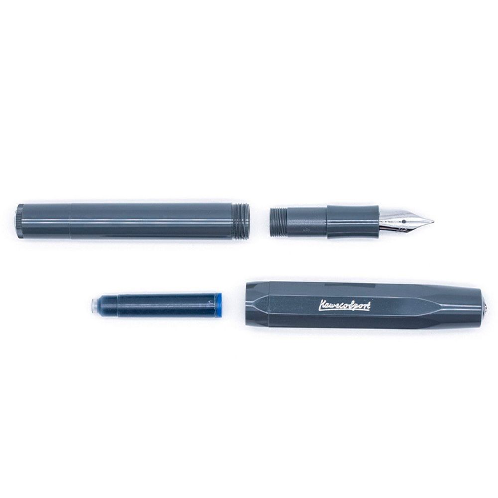 Перьевая ручка Kaweco Skyline Sport EF 0.5мм серая (10000759) 5