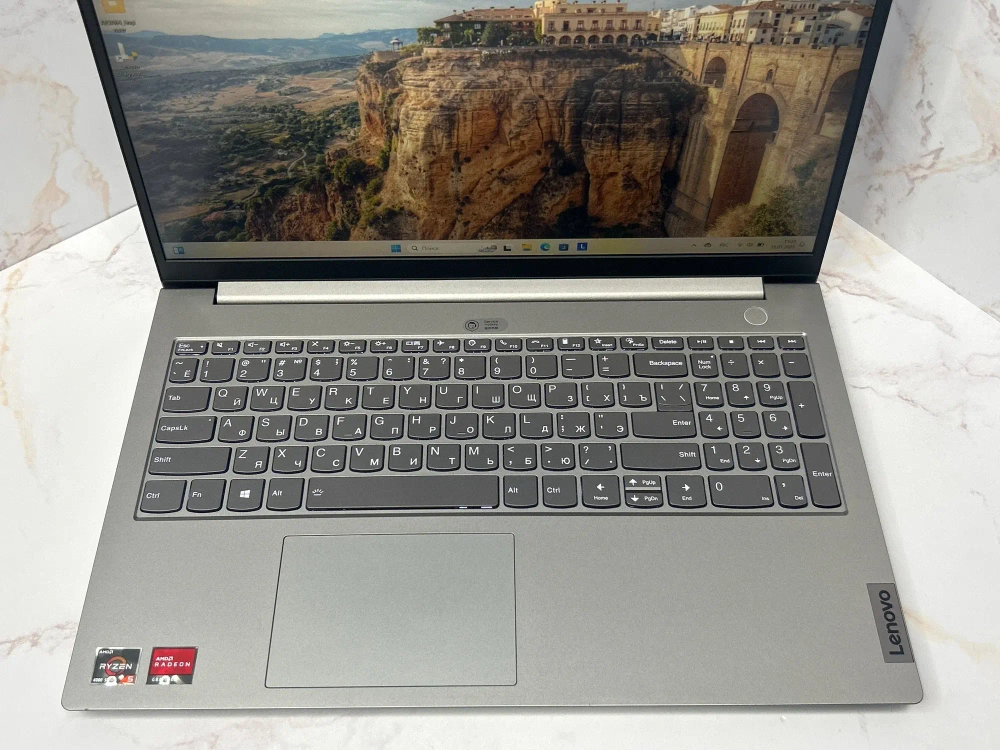 Ноутбук Lenovo ThinkBook 15 Gen 2 ARE (20VG00AXRU) 15.6"/AMD Ryzen 5 4500U/RAM 8GB/SSD 512GB/AMD Radeon Graphics/1920*1080/IPS/Windows 11/Подсветка кл-ры: LED/Серый. Состояние: B1