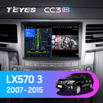 Teyes CC3 2K 9"для Lexus LX 570 2008-2015
