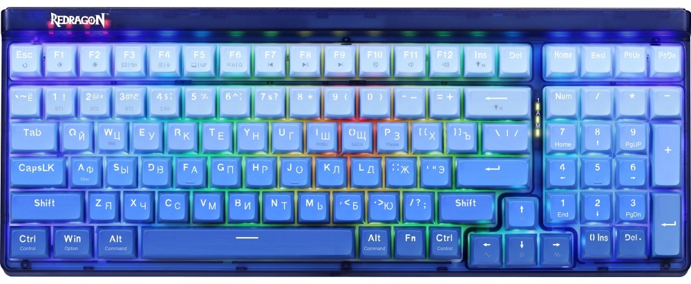 Клавиатура Redragon Garen Pro 71745 синий