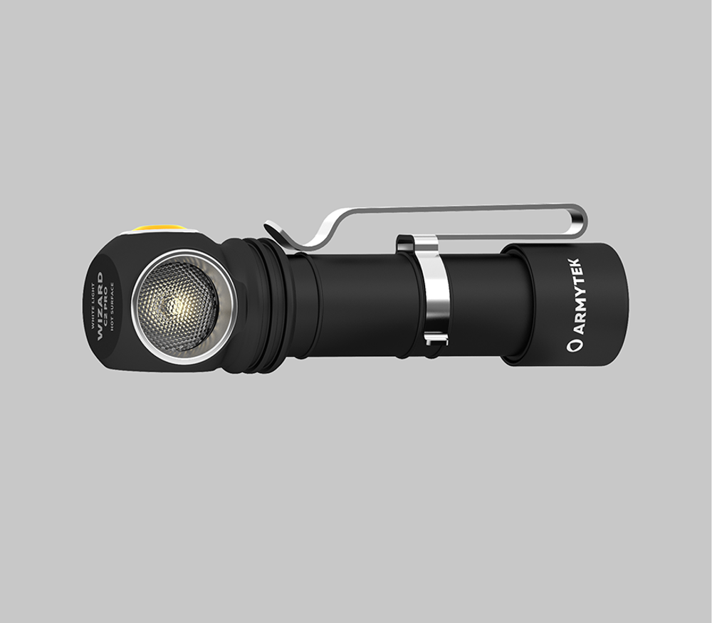 Мультифонарь Armytek F08701W Wizard C2 Pro Magnet USB XHP50.2 (теплый свет, 3 в 1)