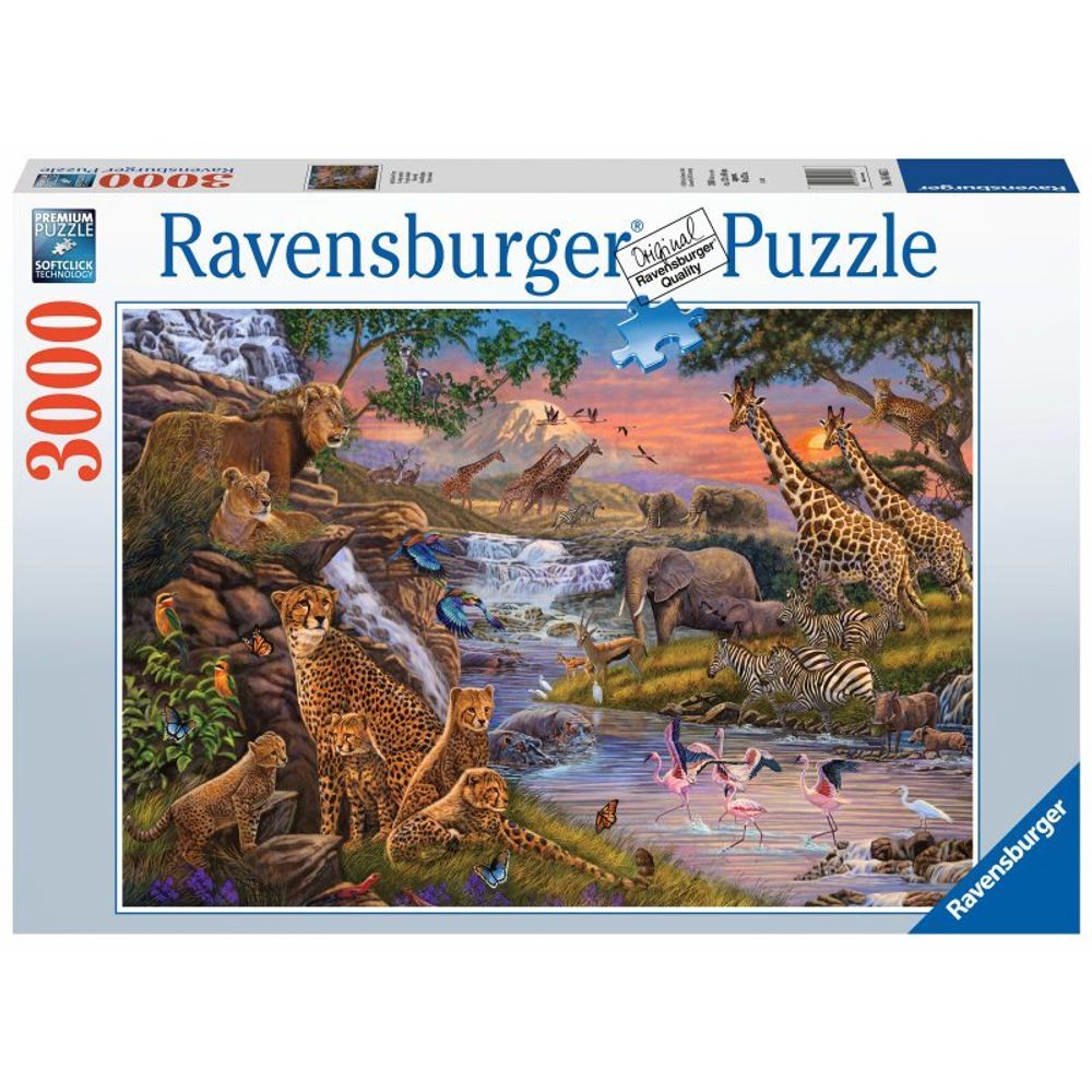 Пазл Ravensburger - Царство животных 3000 шт. 164653