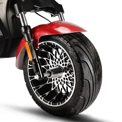 Электроскутер CityCoco WHITE SIBERIA BLACK SEA (RED) 5000W