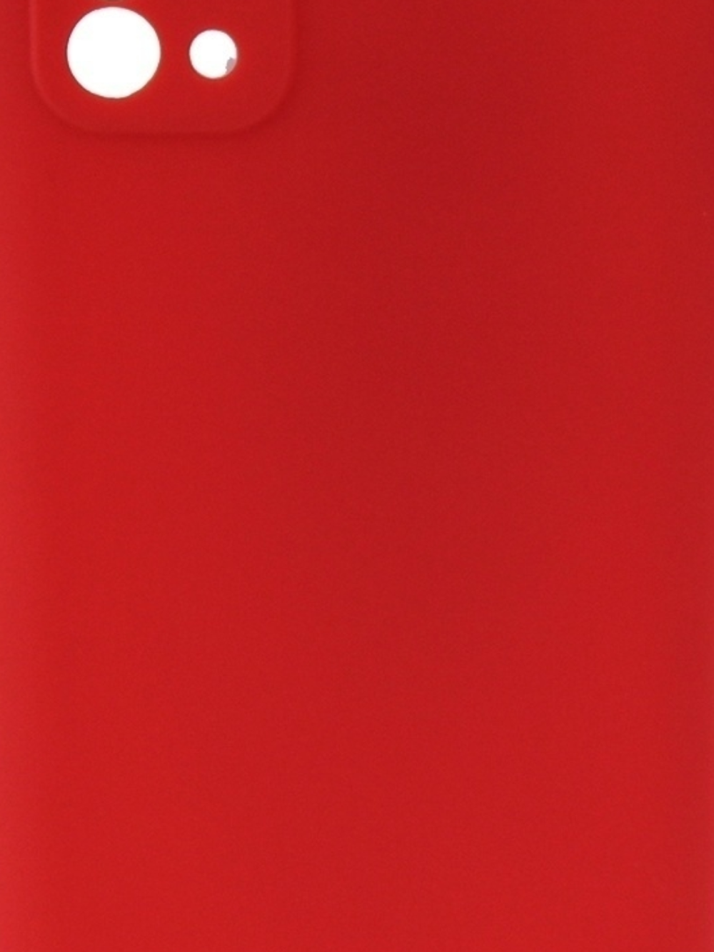 Накладка Realme C20/C11 силикон матовый красный Zibelino