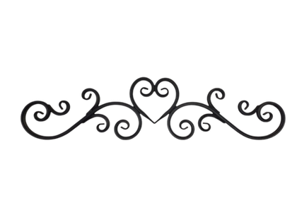 Кованый элемент "Навершие М", 1220х295 мм