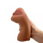 Мастурбатор реалистичный в виде вагины Eliana, коричневый