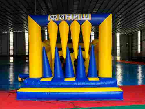 Надувная полоса препятствий “Веселые старты” 20*3,5*4,5 м