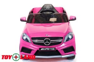 Детский электромобиль Toyland Mercedes-Benz A45 розовый