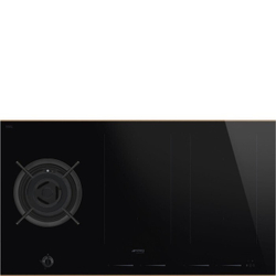 Встраиваемая комбинированная варочная панель Smeg PM6954R