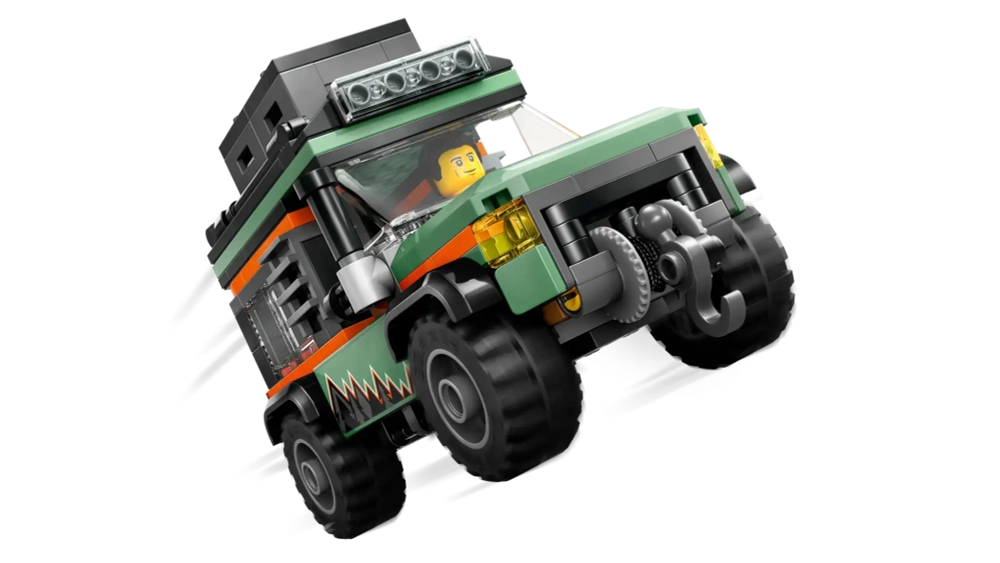 Конструктор LEGO City 60447 Горный грузовик для бездорожья 4x4